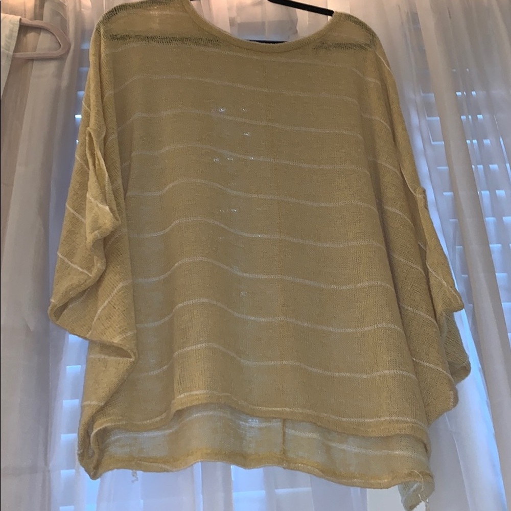 Yellow Flowy Top